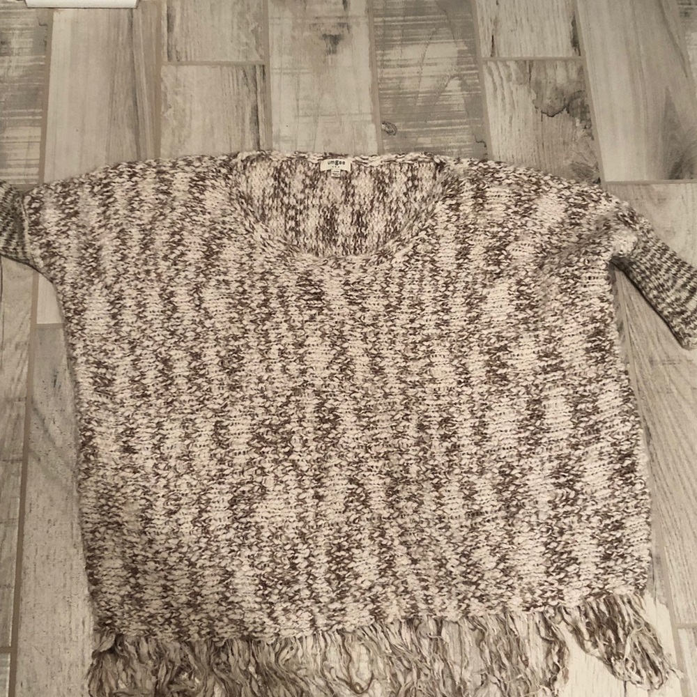 Sweater poncho super soft and cozy